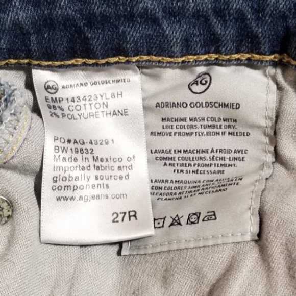 AG ADRIANO GOLDSCHMIED "Prima" Jeans (Size 27R) - Picture 6 of 11